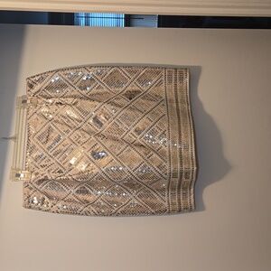 White House Black Market Sequin skirt